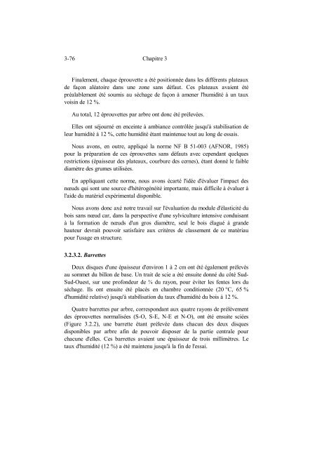 Amélioration du module d'élasticité du bois de Mélèze hybride (Larix ...