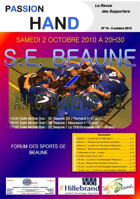 beaune rencontres