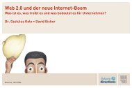 Web 2.0 und der neue Internet-Boom - Webguerillas