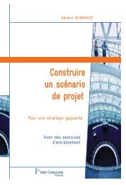 Construire un scénario de projet - insep consulting edition