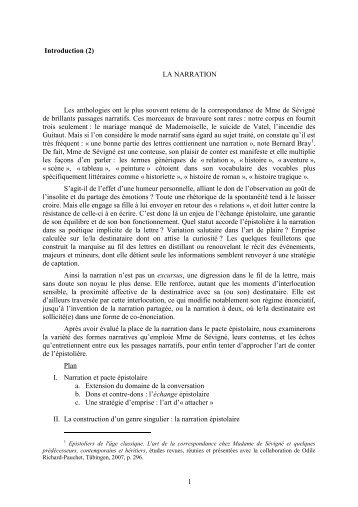 1 Introduction (2) - Département de lettres modernes