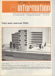 STEIN INDUSTRIE information N°16 - mai 1973 - Les Gaulois Energix