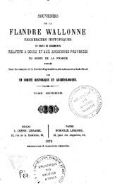 souvenirs de la flandre wallonne recherches historiques ... - CEGD