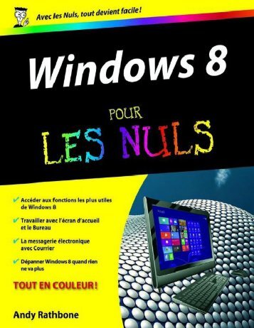 Windows 8 Pour les Nuls - Ebooks-numeriques.fr