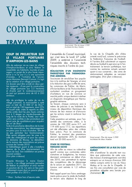 Magazine d'informations municipales de PUBLIER-AMPHION