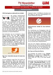 TV-Newsletter