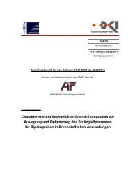 Charakterisierung hochgefüllter Graphit-Compounds zur Auslegung ...