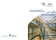 Jahresbericht 2004 (pdf) - ZBW