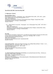 Gesamtliste Mai 2009 (PDF) - ZBW