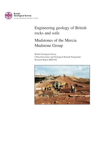 Engineering geology of British rocks and soils Mudstones of the ...