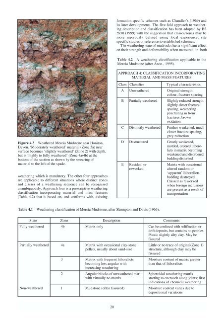 Engineering geology of British rocks and soils Mudstones of the ...