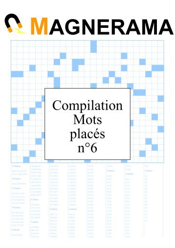 Compilation Mots placés n°6 - Bienvenue sur le site perso de la ...