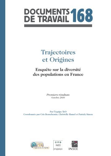 Trajectoires et Origines - Ined