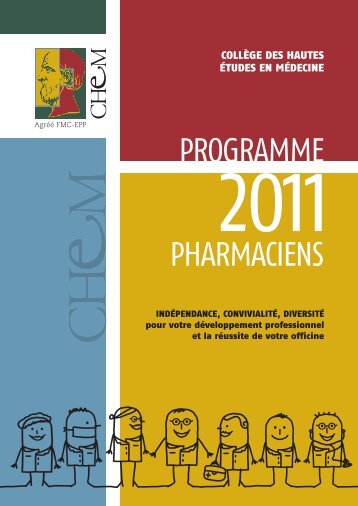 spécial pharmaciens d'officine - Le blog du CHEM