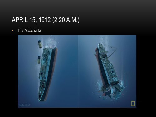 Titanic, 100 Years Later