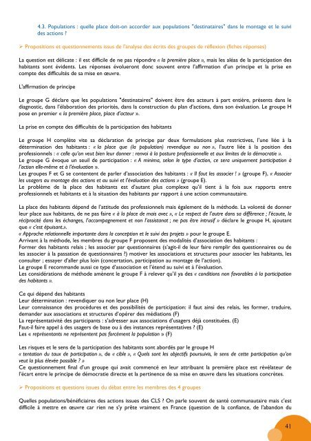 Rapport final - Comité régional d'éducation pour la santé en Aquitaine