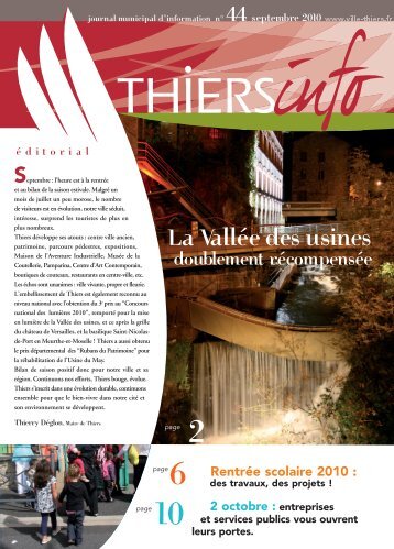 Thiers Info n° 44 septembre 2010