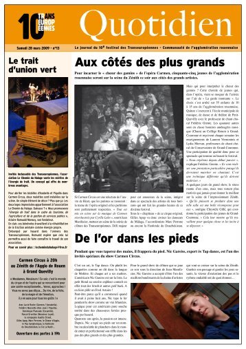 Aux côtés des plus grands De l'or dans les pieds - La Crea