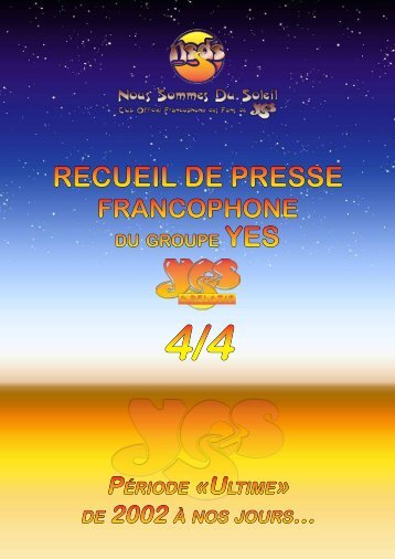 Yespress_4.pdf - Nous Sommes Du Soleil