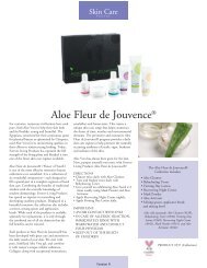 Aloe Fleur de Jouvence® - Forever Living Products