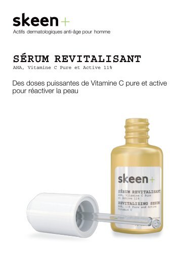 SÉRUM REVITALISANT - Skeen