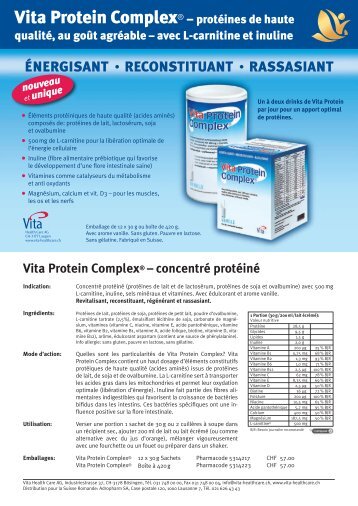 Vita Protein Complex® – protéines de haute - Adropharm