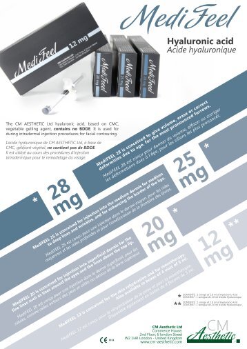 20 mg 25 mg 12 mg 28 mg - cm aesthetic