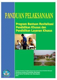 Program Bantuan Revitalisasi Pendidikan Khusus ... - PK-LK Dikmen