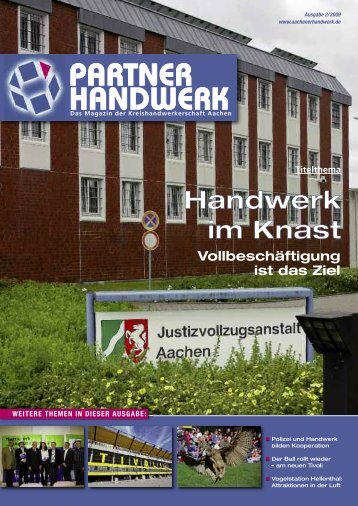 Partner Handwerk 2/2009 - Kreishandwerkerschaft Aachen