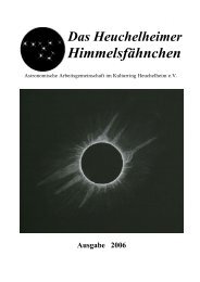 Das Heuchelheimer Himmelsfähnchen - AAG Heuchelheim