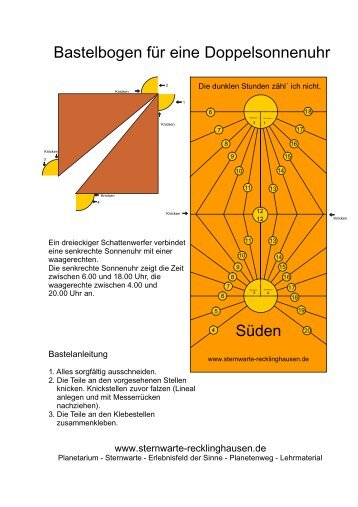 Sonnenuhr - AAG Heuchelheim