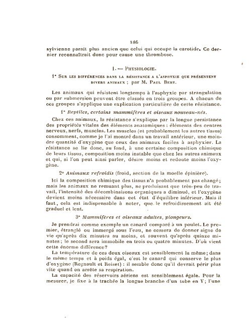 comptes rendus des séances et mémoires de la société de biologie ...