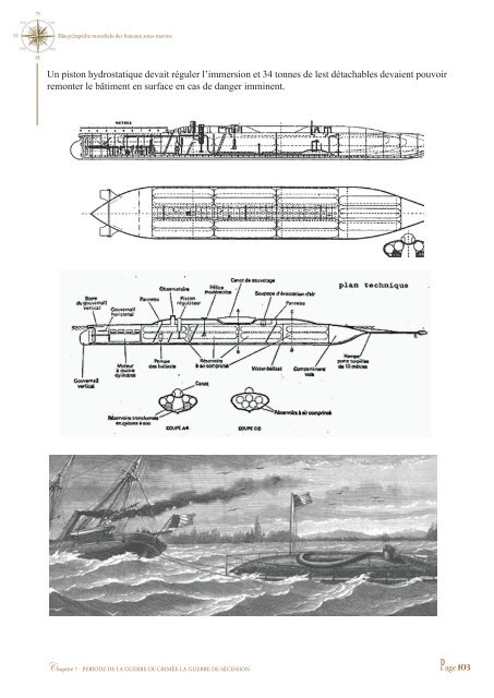 sous-marins Des bateaux