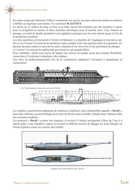 sous-marins Des bateaux