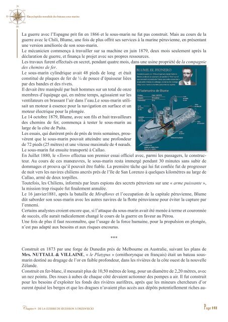 sous-marins Des bateaux