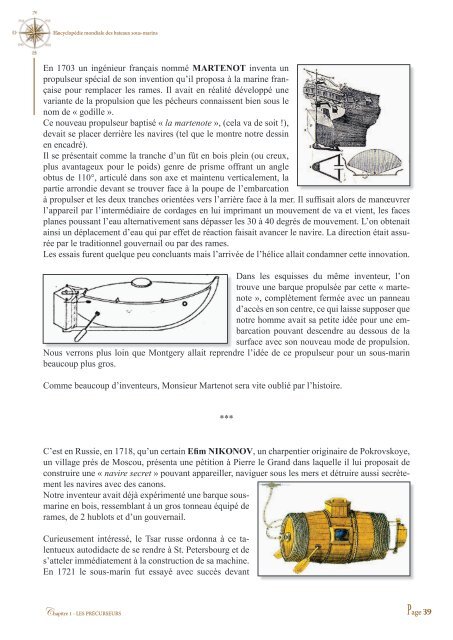 sous-marins Des bateaux