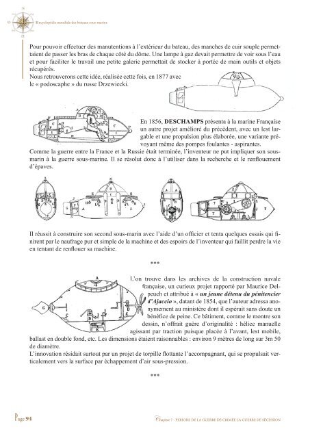 sous-marins Des bateaux