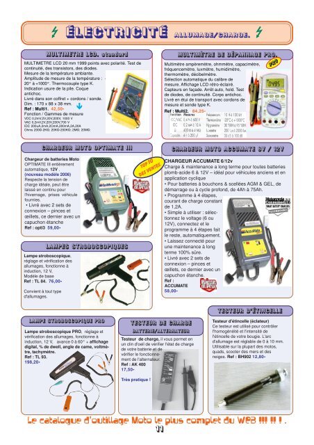 catalogue de l'AFMCM