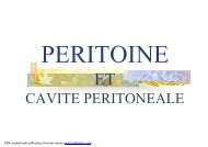 CAVITE PERITONEALE - Facmed-annaba.com