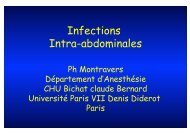 Antibiothérapie des infections intra-abdominales - Infectio-lille.com