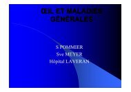 ŒIL ET MALADIES GÉNÉRALES - ifsi-paca