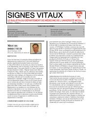 SIGNES VITAUX