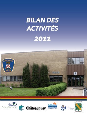 Rapport annuel 2011 - Ville de Châteauguay