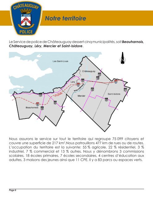 Rapport annuel 2011 - Ville de Châteauguay