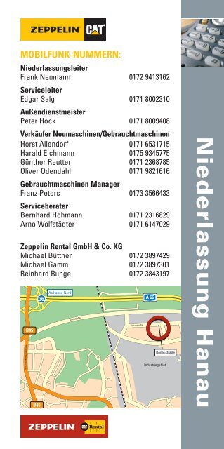 Ihre Ansprechpartner - Zeppelin Baumaschinen GmbH