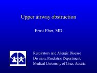 Upper airway obstruction