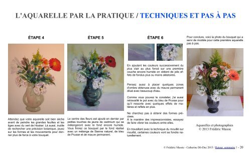 L'AQUARELLE PAR LA PRATIQUE TECHNIQUES ET PAS À PAS