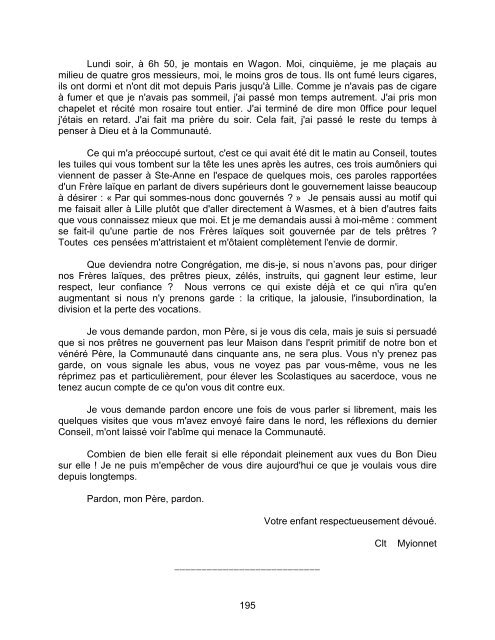 Lettres de Clément Myionnet