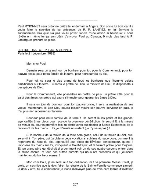 Lettres de Clément Myionnet