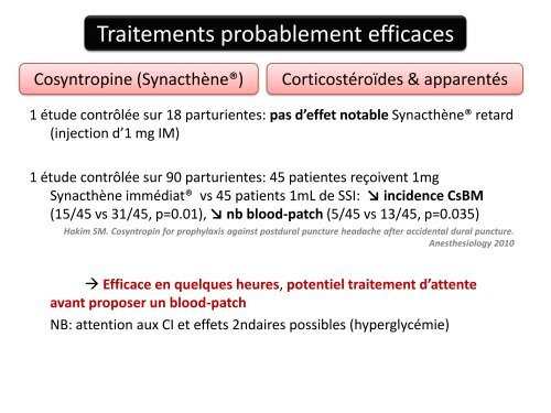 Cas clinique d'anesthésie obstétricale - ALR 13